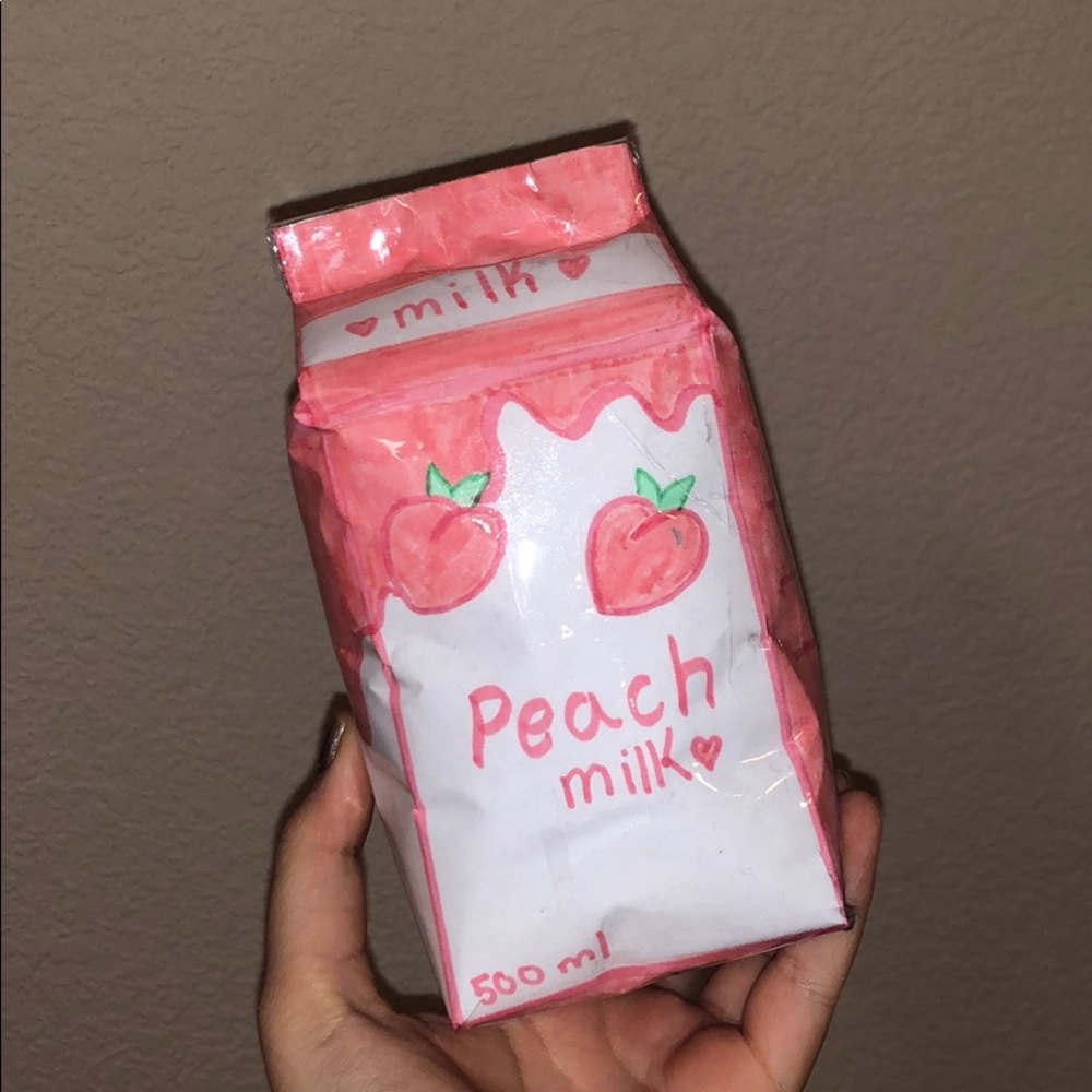 Homemade milk box squishies